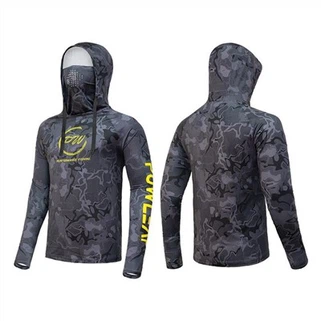 Makšķerēšana ar garām piedurknēm Hoodie